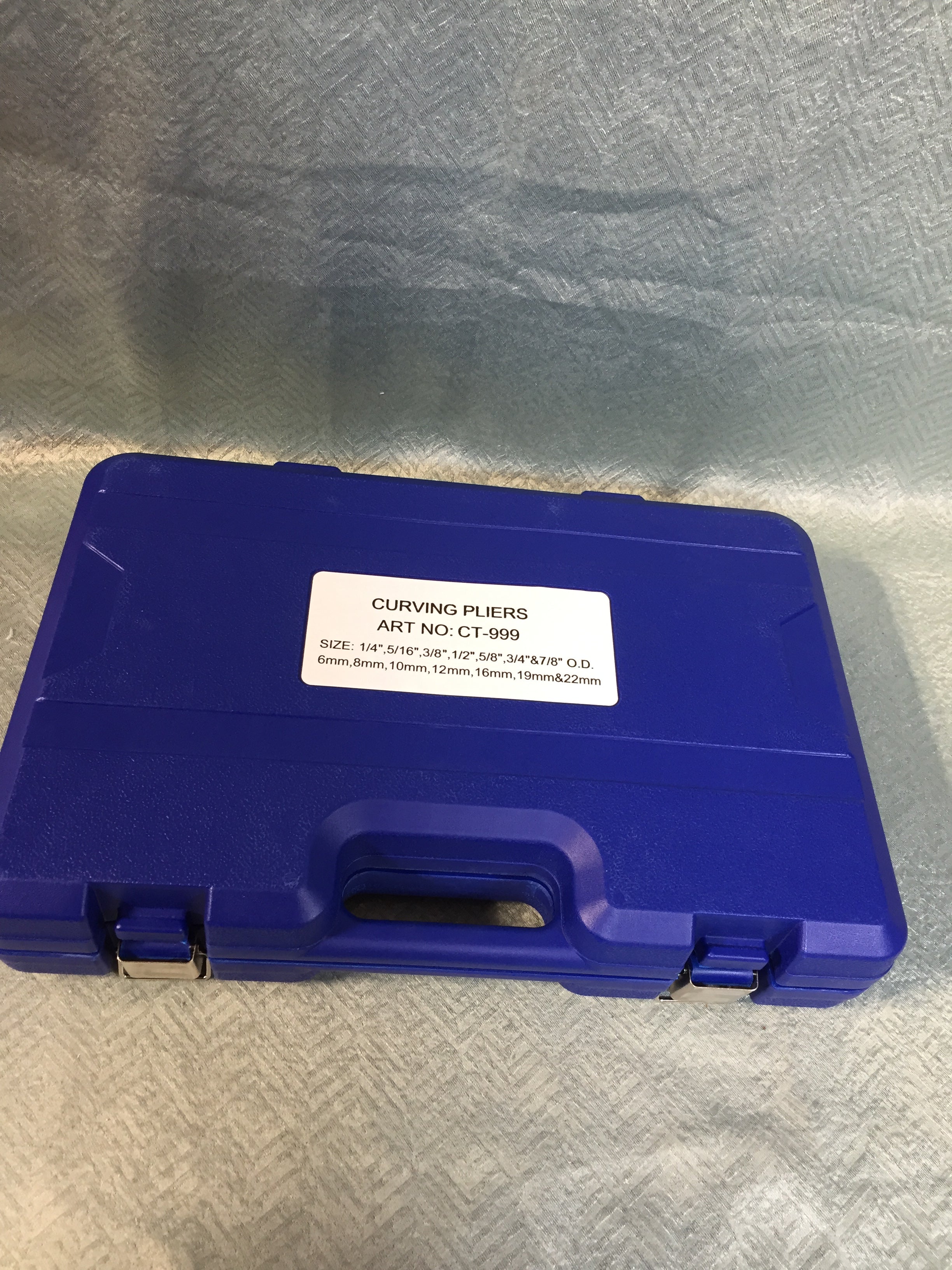 CT-999 Curving Pliers (Tube Bender) HVAC Hand Tools with Carrying Case (7583450300654)
